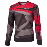 Held STYLE SKIN 2 TOP letní funkční triko černé/červené vel.L